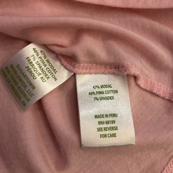 🌸Lilly Pulitzer Pink Ruffle Top - Picture 5 of 6